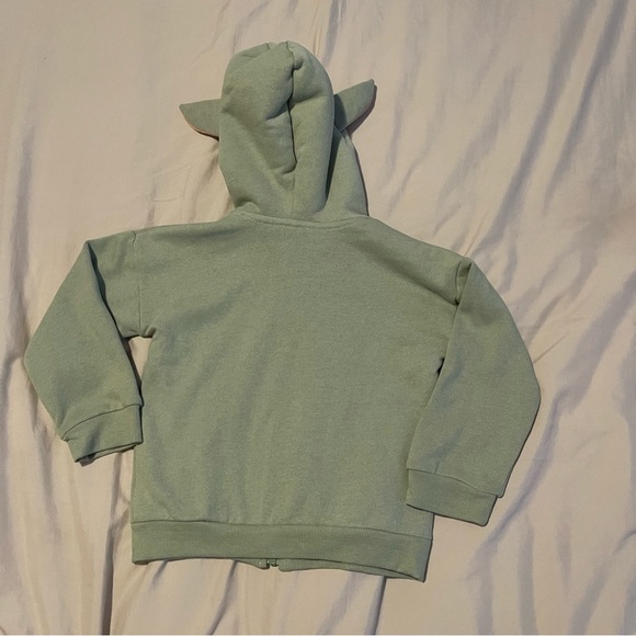 Star Wars Grogu Zip-up Hoodies Toddler Size 4T - Picture 5 of 5
